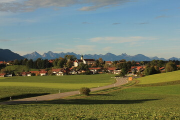Landschaft in den bergen 