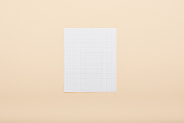 メモ帳　背景ベージュ