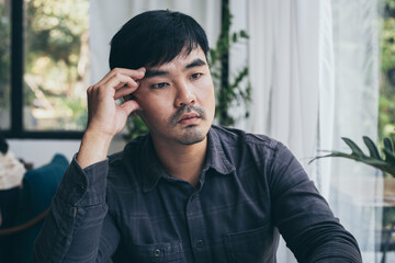 sad serious illness man.depressed emotion panic attacks alone sick people fear stressfulccrying.stop abusing domestic violence,help person with health anxiety,thinking bad frustrated exhausted