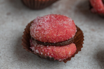 red macarons