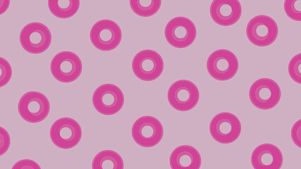seamless pink background donuts