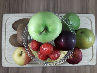 cesta de frutas 
fruit basket