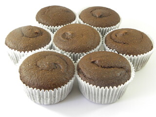 Cupcake Chocolate sem cobertura 23
Chocolate cupcake without icing 