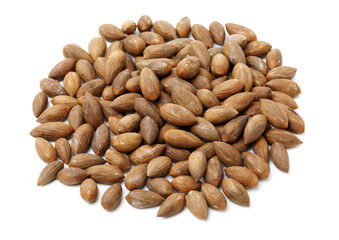 Torreya grandis seeds nut on white background