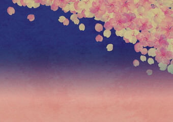 レトロな水彩 桜の背景素材 ソメイヨシノ 花見 和風 和柄 昭和レトロ 入学 卒業 Wall Mural Ayumi Taka レトロな水彩 桜の背景素材 ソメイヨシノ 花見 和風 和柄 昭和レトロ 入学 卒業 Wall Mural Ayumi Taka