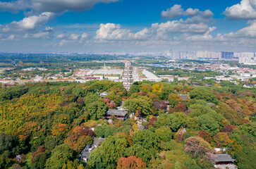 “Huqiu Tower”, the second leaning tower in the world, List of national parks of China Tiger Hill, Suzhou, Jiangsu Province, China