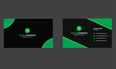 Modern Business Card - Creative and Clean Business Card Template