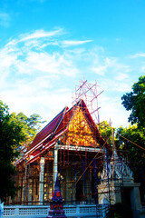 Thailand Temple Building, Beautiful architecture