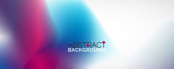 Fluid color gradient abstract background, trendy colorful wallpaper. Vector illustration for placards, brochures, posters, banners and covers