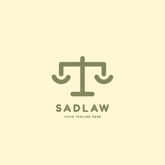 law logo for the company. Logo for the company about the justice. with the expression.