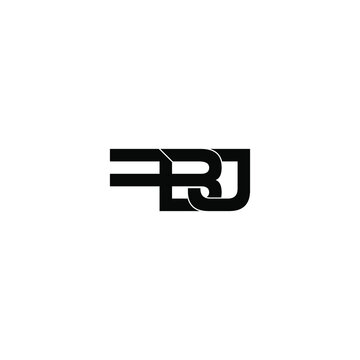 fbj letter original monogram logo design