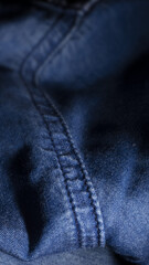 Fototapeta premium 청 자켓 바탕 사진