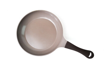 Frying pan isolated on a white background.