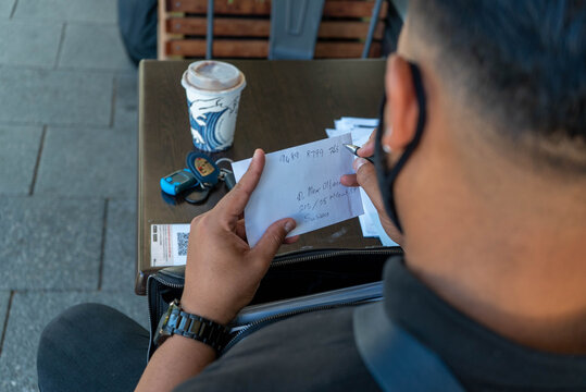 male model for concept shoot around luxurious business lifestyle and technology