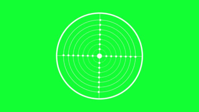 High Tech Abstract Circle HUD Loop
