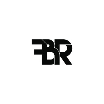 fbr letter original monogram logo design