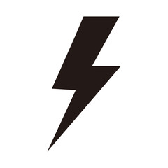 Lightning symbol icon. Lightning vector illustration