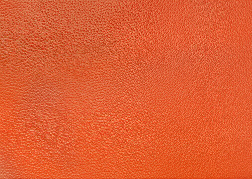 orange leather texture background surface