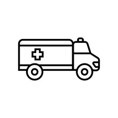 Fototapeta premium ambulance icon