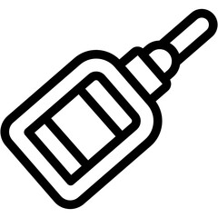 
Editable vector of medical drops, editable icon 
