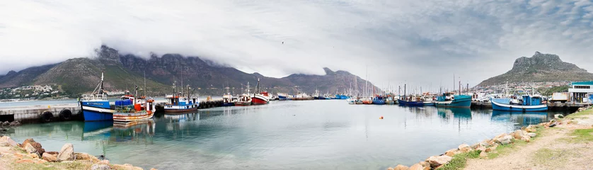 Foto auf Leinwand Hout Bay Harbour, Cape Town. South Africa © Lauren