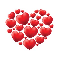 Love heart sign illustration