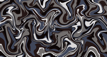 Abstract fluid acrylic painting. Modern art. Marbled abstract background. Liquid marble pattern