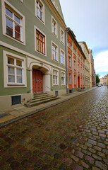 Altstadt der Weltkulturerbe- und Hansestadt Stralsund, Mecklenburg-Vorpommern, Deutschland