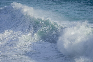 Fototapeta premium The sea recalls an ancestral memory of our being. Admiring its beauty and power is always something fascinating.