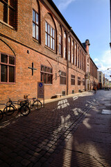 Das historische Rathaus am Alten Markt in der Weltkulturerbe- und Hansestadt Stralsund, Mecklenburg-Vorpommern, Deutschland