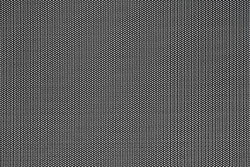 Black mesh geometric seamless pattern isolated on white background