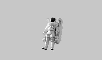 Astronaut pop art poster background. © Photocreo Bednarek