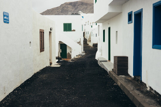 Calles Pueblo Marinero de Tenesar Lanzarote