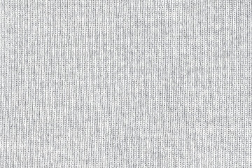 White natural texture of knitted wool textile material background. White crochet cotton fabric woven canvas texture. close up