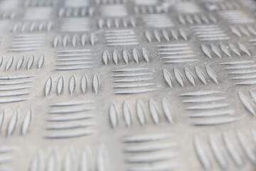 background of corrugated aluminum sheet