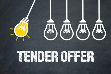 Fototapeta premium Tender Offer