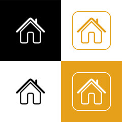 Home vector icon. Line vector illustration.
Vector design for website.
Vector illustration.