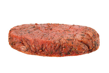 Veal raw piece stake