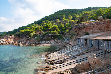 Ibiza Island in the Balearic Islands (Spain)
