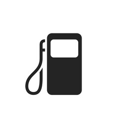 gas station icon. fuel and transport symbol. isolated vector image
