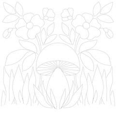 Coloring book. Dot to dot, coloring page educational material for kids