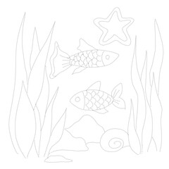 Coloring book. Dot to dot, coloring page educational material for kids