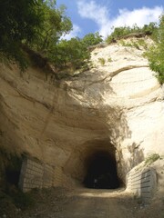 Tunnel in Melnik, Bulgaria