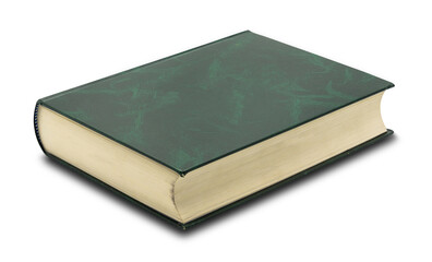 side of green book isolated