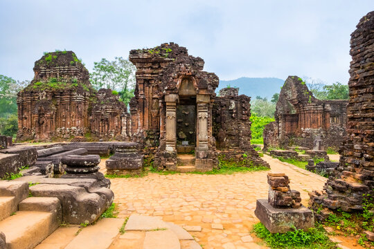 My Son ruins Cham temple site, Vietnam