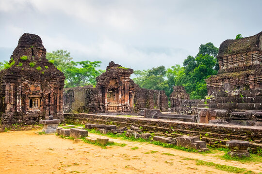 My Son ruins Cham temple site, Vietnam