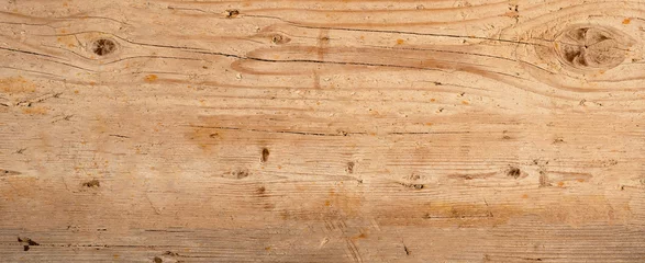 Tuinposter old brown rustic light bright wooden texture - wood background panorama banner long   © Corri Seizinger