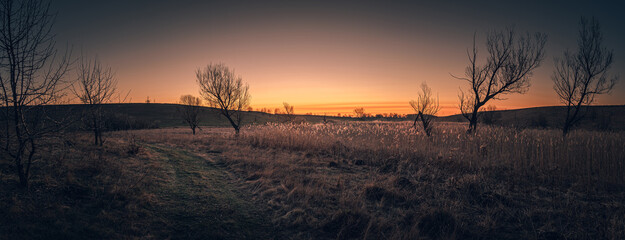 Sunrise on river © ghostdom