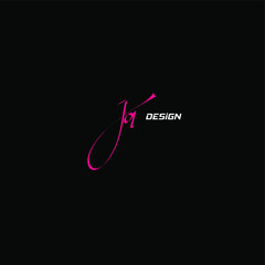 Ja Lettering Logo Design For Identity