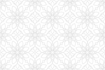 Tuinposter luxury ornamental mandala design background © lovelymandala